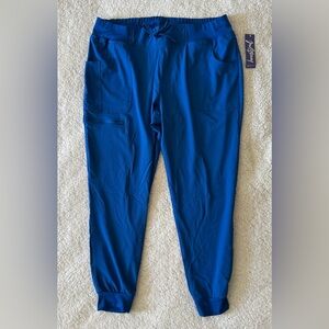 HeartSoul Women’s Scrub Pants Royal Blue Size XL New with Tags